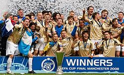 Russia`s Zenit won the UEFA Cup