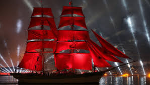 "Scarlet sails" in St. Petersburg gathered tens of thousands of alumni and football fans