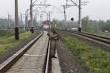 Railway undermined in Kharkov
