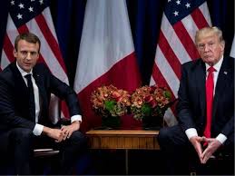 Macron warned about the threat of war with Iran because of the policies of trump